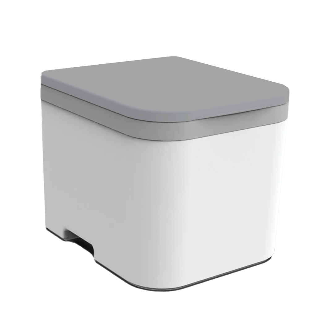 OGO Nomad NZ Composting Toilet, Front View-Grey Lid